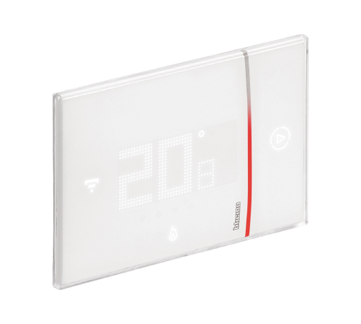 KIT TERMOSTATO WIFI DA INCASSO BIANCO