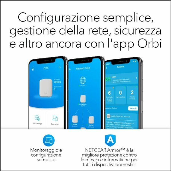 NETGEAR Orbi WiFi 6 - IoT Domus Italia Networking
