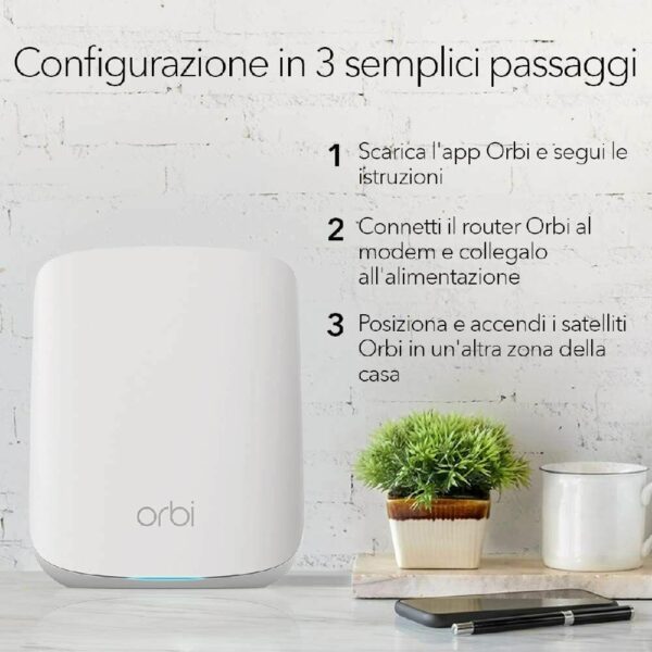 NETGEAR Orbi WiFi 6 - IoT Domus Italia Networking
