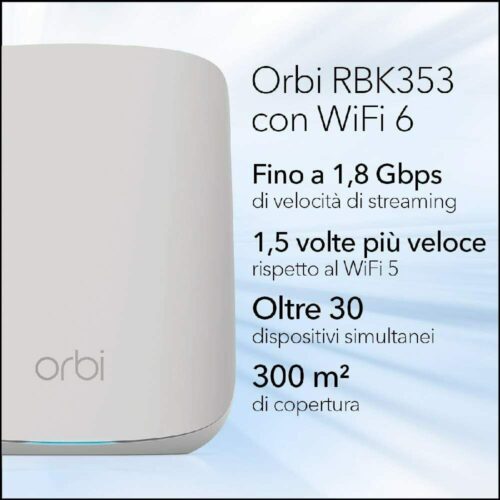 NETGEAR Orbi WiFi 6 - IoT Domus Italia Networking