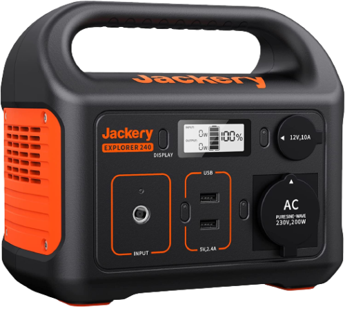 Jackery Explorer 240 centrale elettrica portatile - IoT Domus Italia