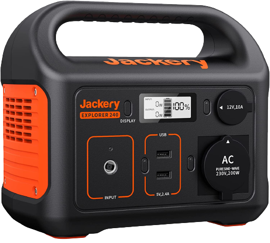 Jackery Explorer 240 centrale elettrica portatile - IoT Domus Italia