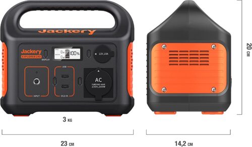 Jackery Explorer 240 centrale elettrica portatile - IoT Domus Italia